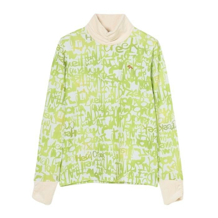 High Neck Shirt Women's Heal Creek 2025 Autumn/Winter New Golf Wear