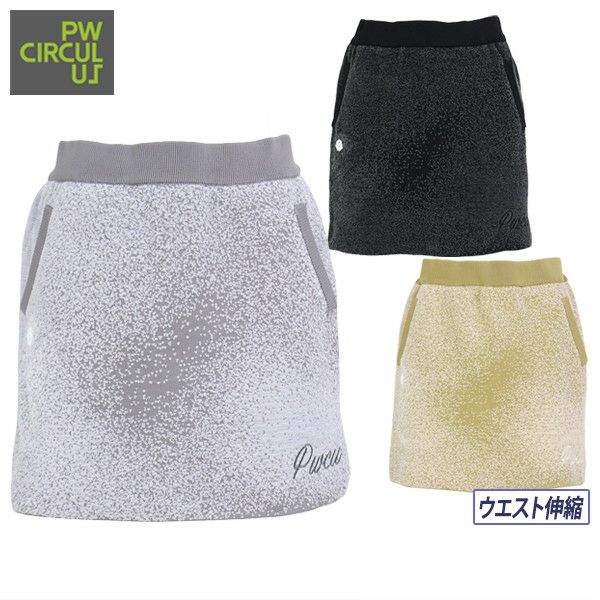 Skirt Women's PW CIRCULUS 2025 Autumn/Winter New Golf Wear