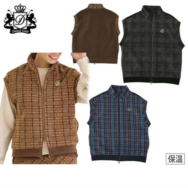 Vest  Women's Del Sol Golf DELSOL GOLF 2025 Autumn/Winter New Golf Wear