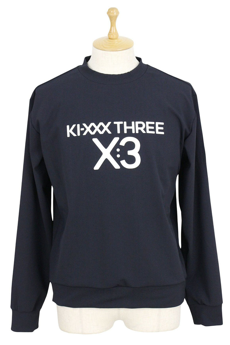 高領襯衫男款 Kick Three KI-XXX THREE 2025 秋冬新款高爾夫服