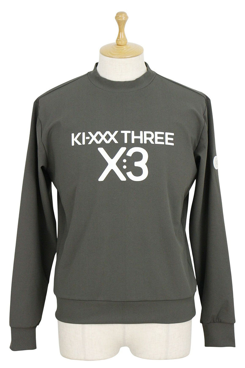高領襯衫男款 Kick Three KI-XXX THREE 2025 秋冬新款高爾夫服
