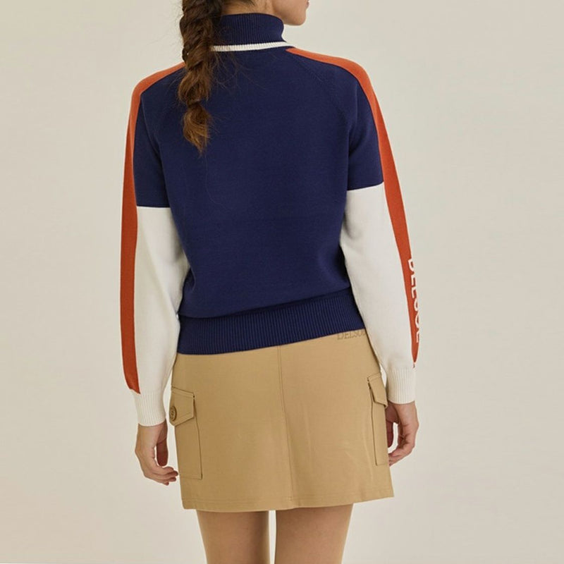 毛衣女士戴尔索尔高尔夫DELSOL GOLF 2025秋冬新款高尔夫服装