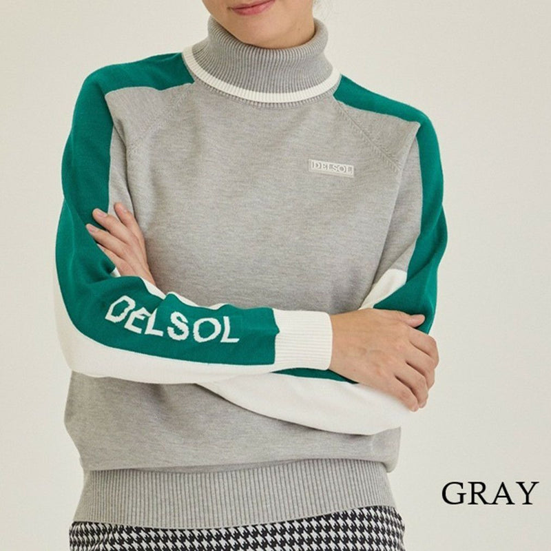 毛衣女士戴尔索尔高尔夫DELSOL GOLF 2025秋冬新款高尔夫服装
