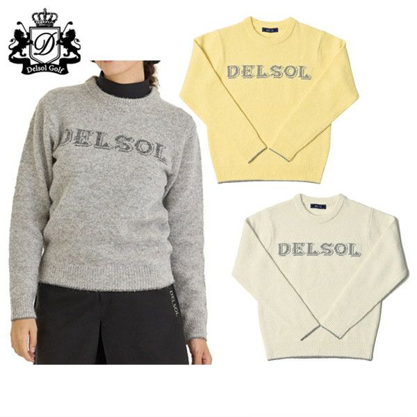 毛衣女士戴尔索尔高尔夫DELSOL GOLF 2025秋冬新款高尔夫服装