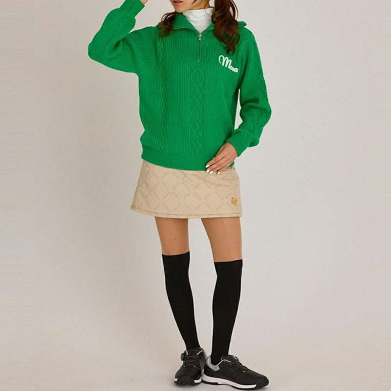 스웨터 여성 MONA DELSOL MONA DELSOL 2025 가을 겨울 신작 골프웨어