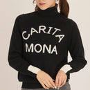 毛衣女士莫纳戴尔索尔MONA DELSOL 2025秋冬新款高尔夫球服