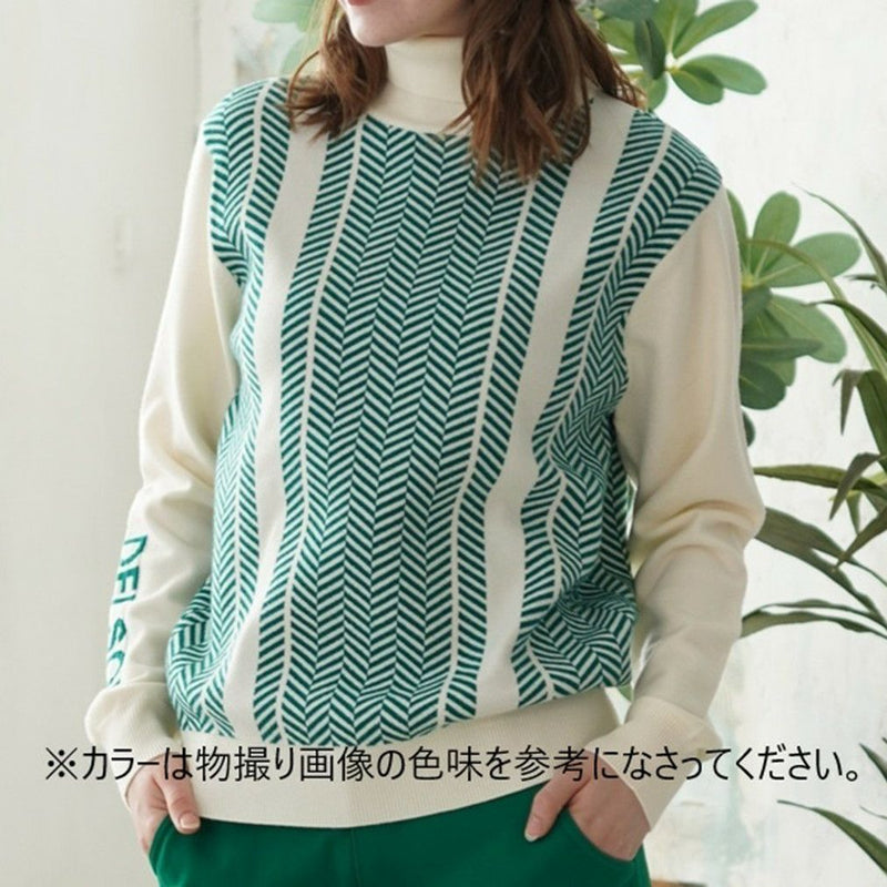 毛衣女士戴尔索尔高尔夫DELSOL GOLF 2025秋冬新款高尔夫服装