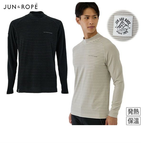 하이넥 셔츠 남성 준&로프 준&로프 JUN&ROPE 2025 가을/겨울 신작 골프웨어