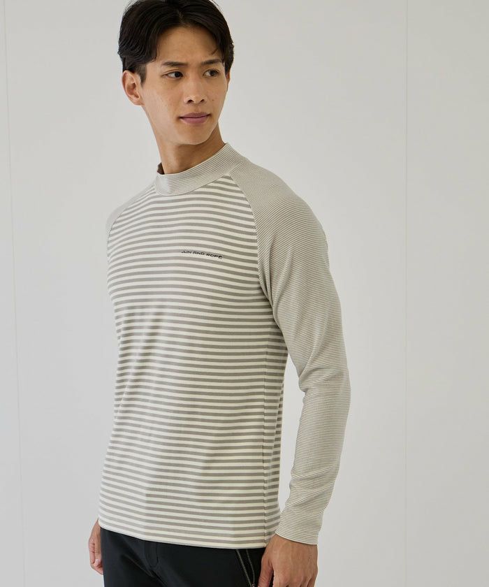 【送料無料】ハイネックシャツ メンズ ジュン＆ロペ ジュンアンドロペ JUN＆ROPE 2025 秋冬 新作 ゴルフウェア ejm35070 ハイネックシャツ メンズ ジュン＆ロペ ジュンアンドロペ JUN＆ROPE