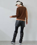 ショートパンツ レディース ジュン＆ロペ ジュンアンドロペ JUN＆ROPE 2025 秋冬 新作 ゴルフウェア