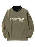 トレーナー メンズ SY32 by SWEET YEARS GOLF エスワイサーティトゥ バイ スィートイヤーズ ゴルフ 日本正規品 2025 秋冬 新作 ゴルフウェア