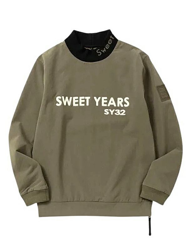 トップス SY32 by SWEET YEARS SY32 by SWEET YEARS「SHIELD LOGO P/O CREW」BLACK | トップス