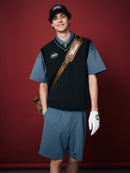 조끼 남성 WAAC 일본 정품 제품 2025 가을/겨울 신작 골프 웨어