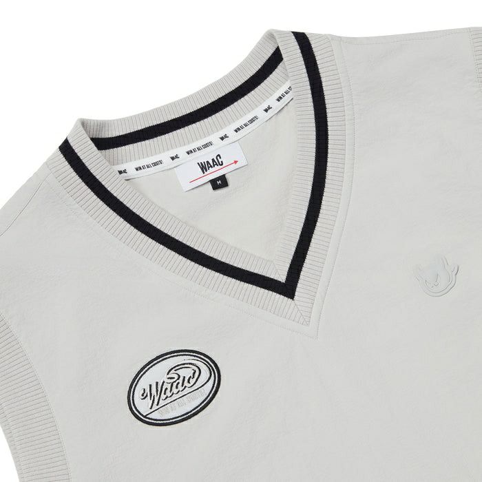 Vest  Men's WAAC Japanese Genuine Product 2025 Autumn/Winter New Golf Wear