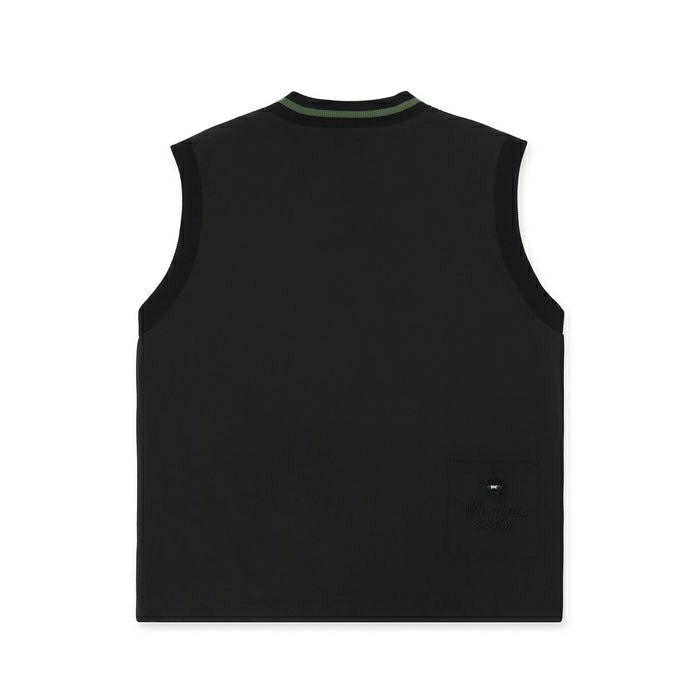 Vest  Men's WAAC Japanese Genuine Product 2025 Autumn/Winter New Golf Wear
