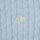 크루넥 스웨터 여성 ZOY 2025 가을/겨울 신상 골프웨어