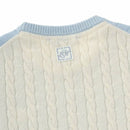 크루넥 스웨터 여성 ZOY 2025 가을/겨울 신상 골프웨어