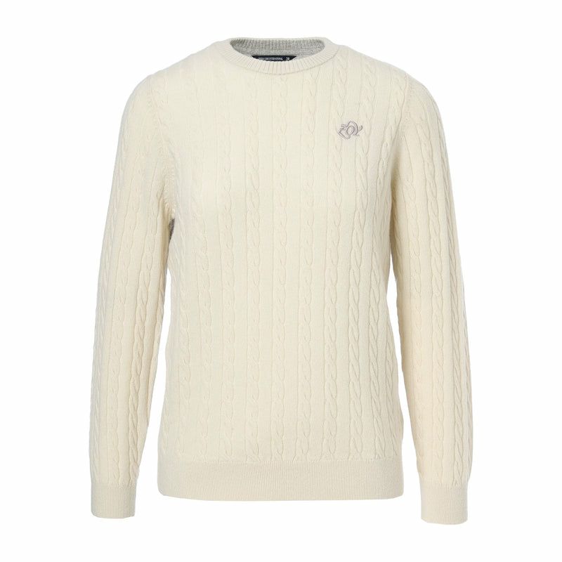 Crew Neck Sweater Women's ZOY 2025 Autumn/Winter New Golf Wear