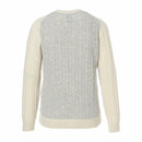 크루넥 스웨터 여성 ZOY 2025 가을/겨울 신상 골프웨어