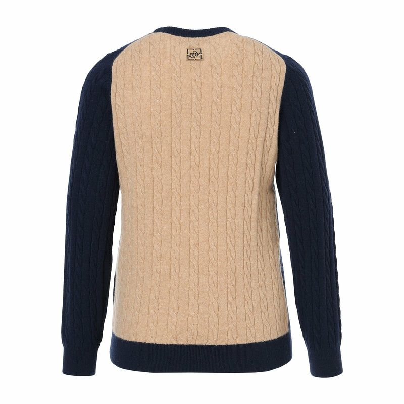 Crew Neck Sweater Women's ZOY 2025 Autumn/Winter New Golf Wear
