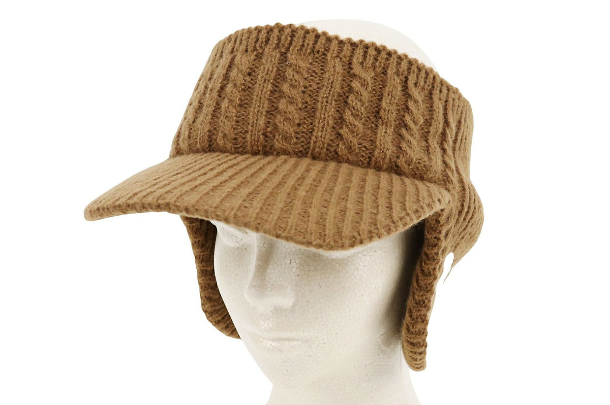 WAACのゴルフウェアとバイザー3点セット WOMEN ハイトップバイザー ネイビー