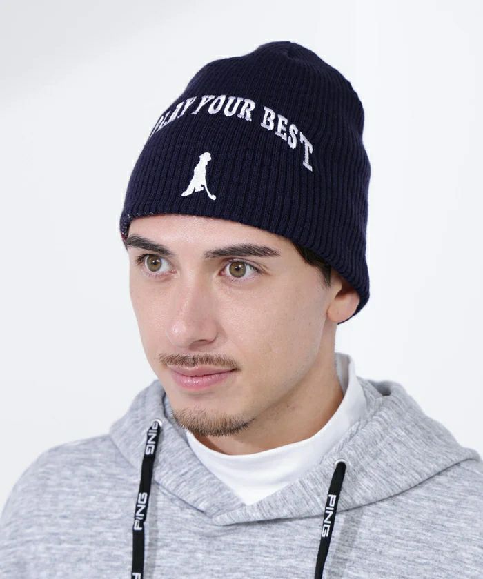 ニット帽 メンズ レディース ピン PING 2025 秋冬 新作 ゴルフ