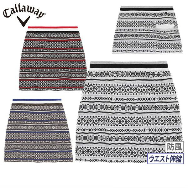 ニットスカート レディース キャロウェイ アパレル Callaway APPAREL 2025 秋冬 新作 ゴルフウェア