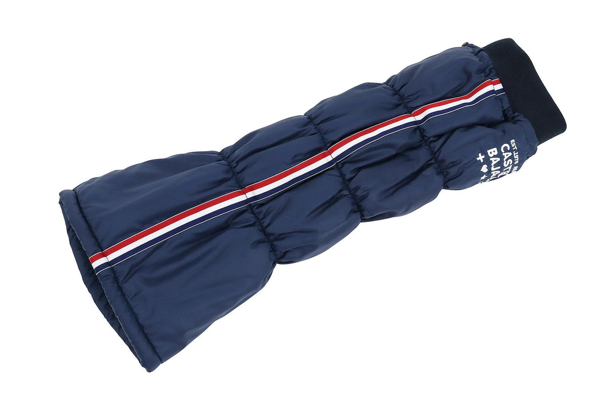 【美品】 CASTELBAJAC レッグウォーマー　ゴルフ　中綿　ブラック CASTELBAJAC SPORT レッグウォーマー レディース カステル