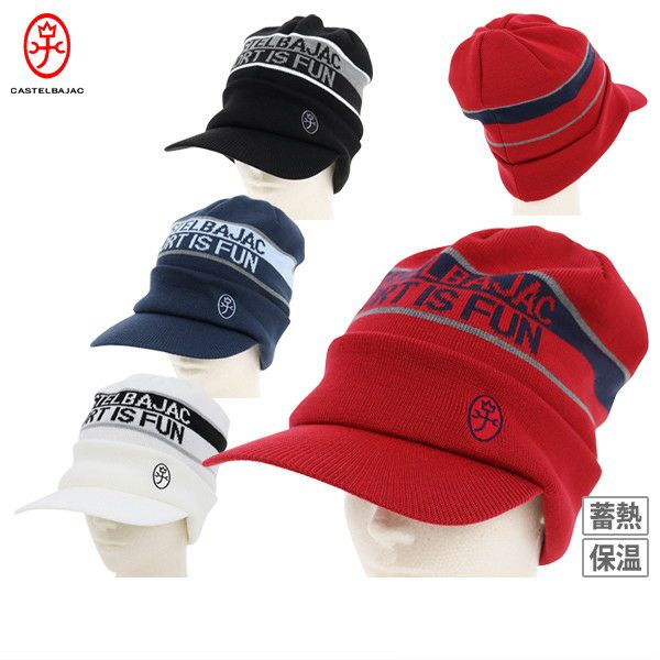 キャップ メンズ レディース カステルバジャックスポーツ CASTELBAJAC SPORT 2025 秋冬 新作 ゴルフ