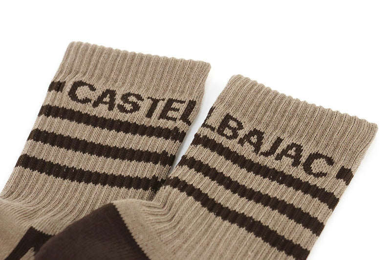 袜子女士卡斯特尔巴雅克运动黑色线条CASTELBAJAC SPORT BLACK Line 2025秋冬新款高尔夫球