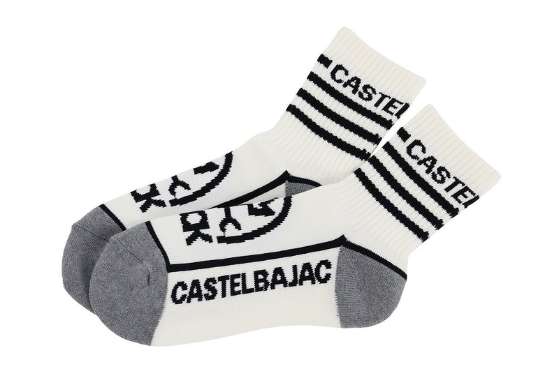 袜子女士卡斯特尔巴雅克运动黑色线条CASTELBAJAC SPORT BLACK Line 2025秋冬新款高尔夫球