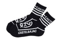 ソックス レディース カステルバジャックスポーツ ブラックライン CASTELBAJAC SPORT BLACK Line 2025 秋冬 新作 ゴルフ