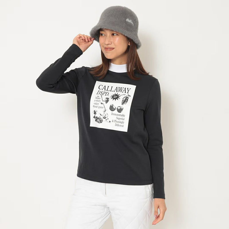 ハイネックシャツ レディース キャロウェイ アパレル キャロウェイ ゴルフ Callaway APPAREL 2025 秋冬 新作 ゴルフウェア