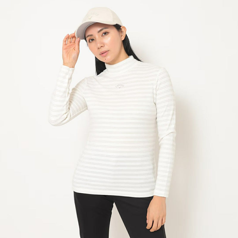 ハイネックシャツ レディース キャロウェイ アパレル キャロウェイ ゴルフ Callaway APPAREL 2025 秋冬 新作 ゴルフウェア