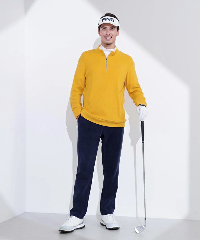 ポロシャツ メンズ ピン PING 2025 秋冬 新作 ゴルフウェア