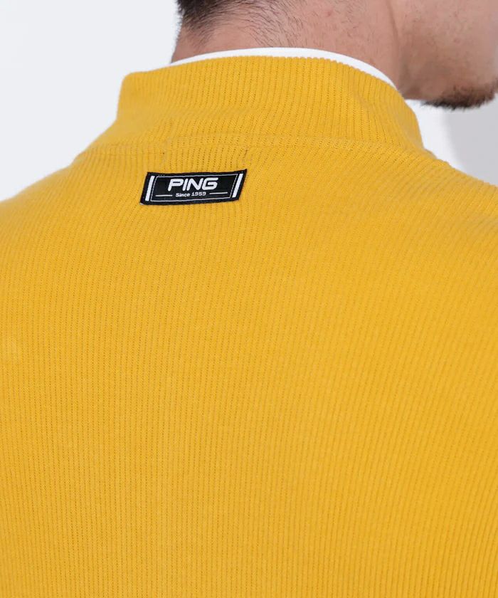 ポロシャツ メンズ ピン PING 2025 秋冬 新作 ゴルフウェア