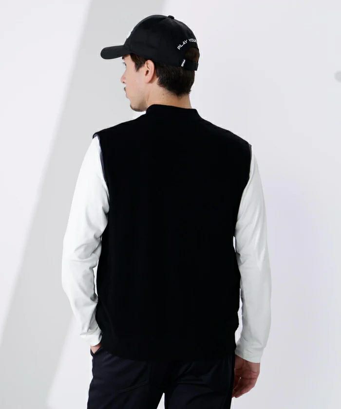 背心男装PING 2025秋冬新款高尔夫服