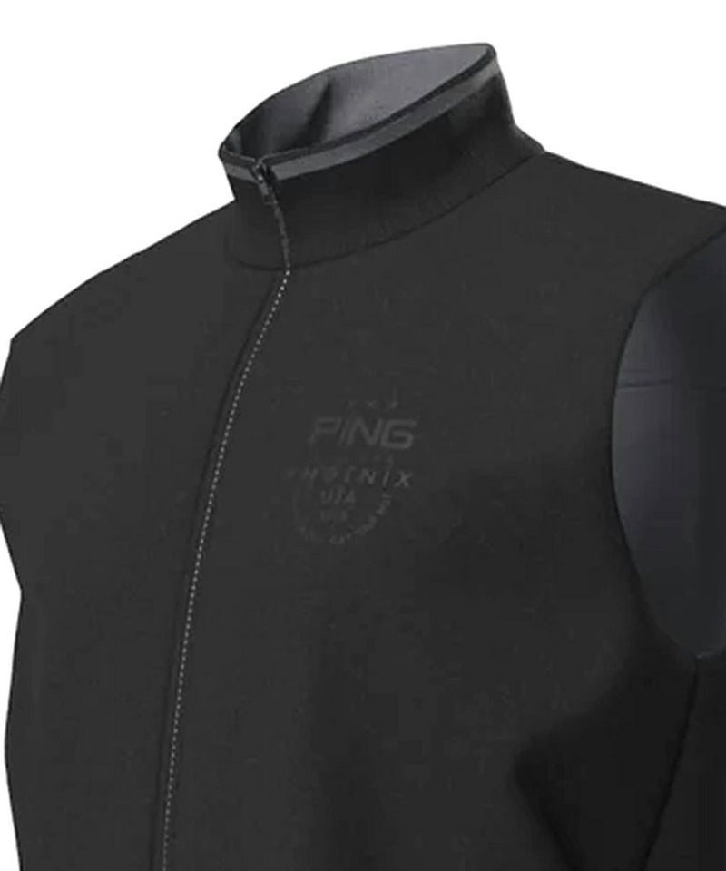 背心男装PING 2025秋冬新款高尔夫服