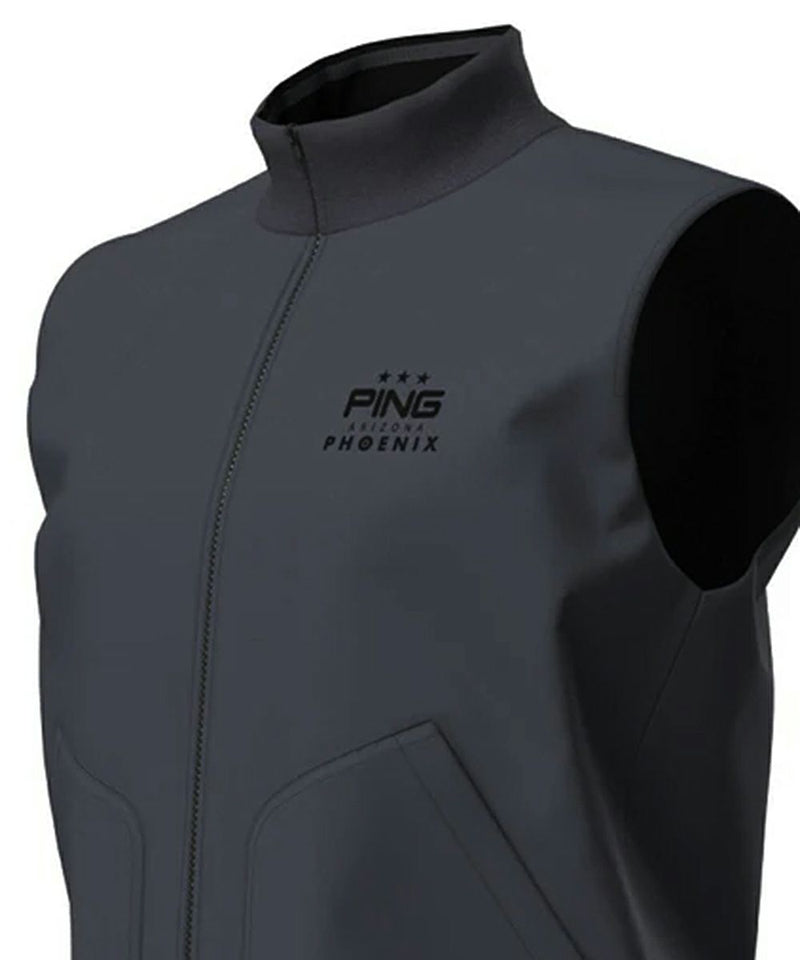背心男装PING 2025秋冬新款高尔夫服