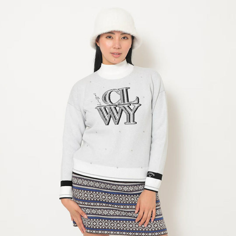 毛衣 女士 Callaway 服装 Callaway 高尔夫 Callaway APPAREL 2025 秋冬新款高尔夫服装