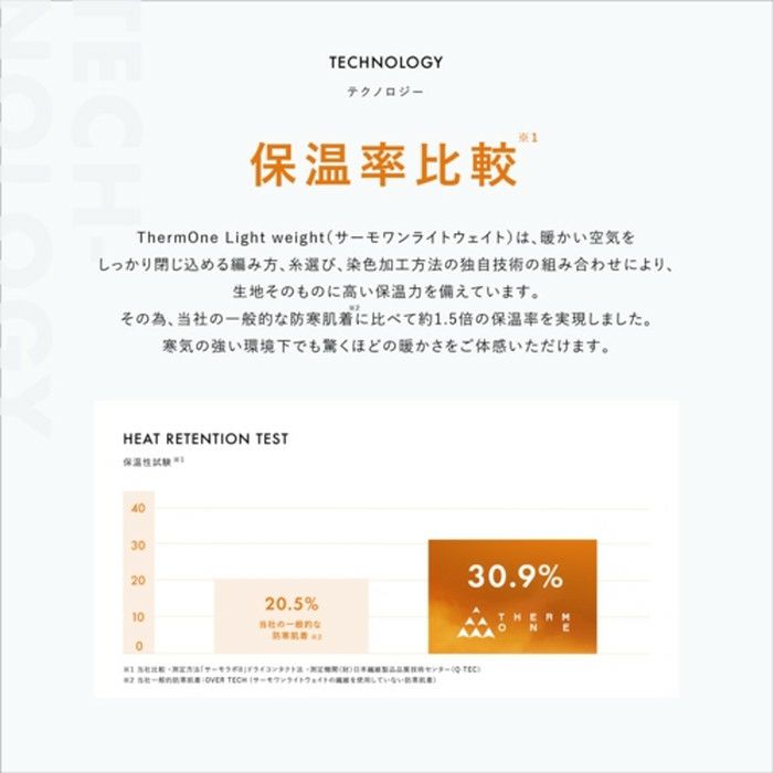インナーシャツ メンズ サーモワン 暖撃 THREM ONE 暖撃 2025 秋冬 新作 ゴルフウェア