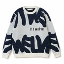 セーター メンズ V12 ゴルフ ヴィ・トゥエルブ 2025 秋冬 新作 ゴルフウェア