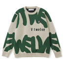 セーター メンズ V12 ゴルフ ヴィ・トゥエルブ 2025 秋冬 新作 ゴルフウェア