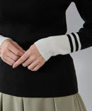 セーター レディース ジュン＆ロペ ジュンアンドロペ JUN＆ROPE 2025 秋冬 新作 ゴルフウェア