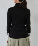 セーター レディース ジュン＆ロペ ジュンアンドロペ JUN＆ROPE 2025 秋冬 新作 ゴルフウェア