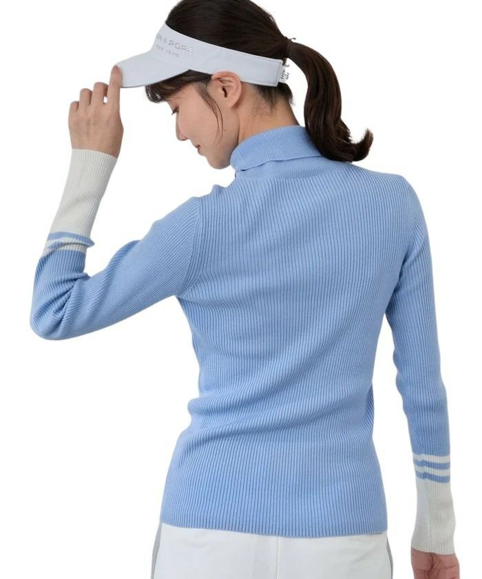 セーター レディース ジュン＆ロペ ジュンアンドロペ JUN＆ROPE 2025 秋冬 新作 ゴルフウェア