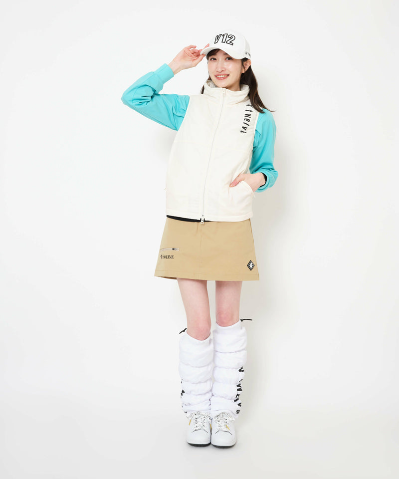 Filled with battingVest  Women's Vitwelve Golf V12 2025 Fall/Winter New Golf Wear