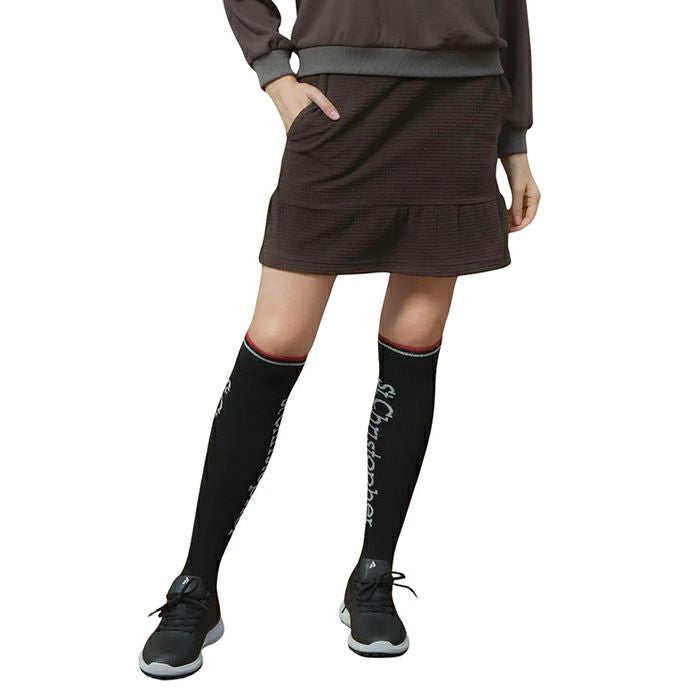 Trapezoid Skirt Women's St.Christopher St.Christopher 2025 Autumn/Winter New Golf Wear