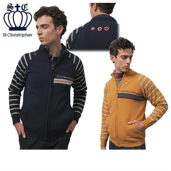ブルゾン メンズ セントクリストファー St.Christopher 2025 秋冬 新作 ゴルフウェア