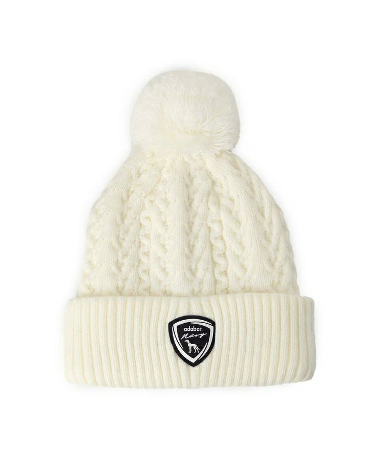 ニット帽 レディース アダバット adabat 2025 秋冬 新作 ゴルフ